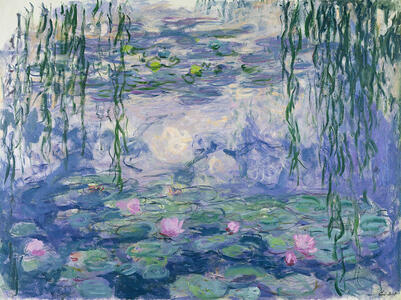 Water-Lilies claude monet (1916–1919)