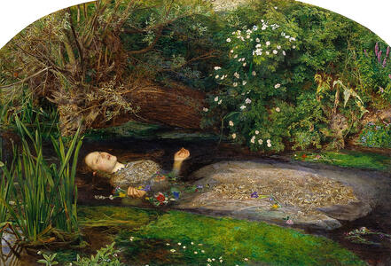 ophelia john everett millais (1851–1852)